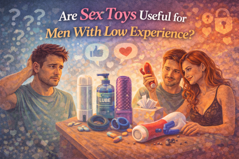 Are Sex Toys Useful for Men With Low Experience