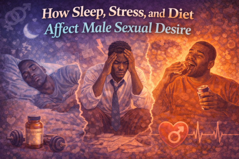 How Sleep, Stress, and Diet Affect Male Sexual Desire