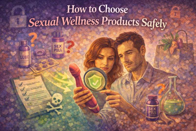 How to Choose Sexual Wellness Products Safely
