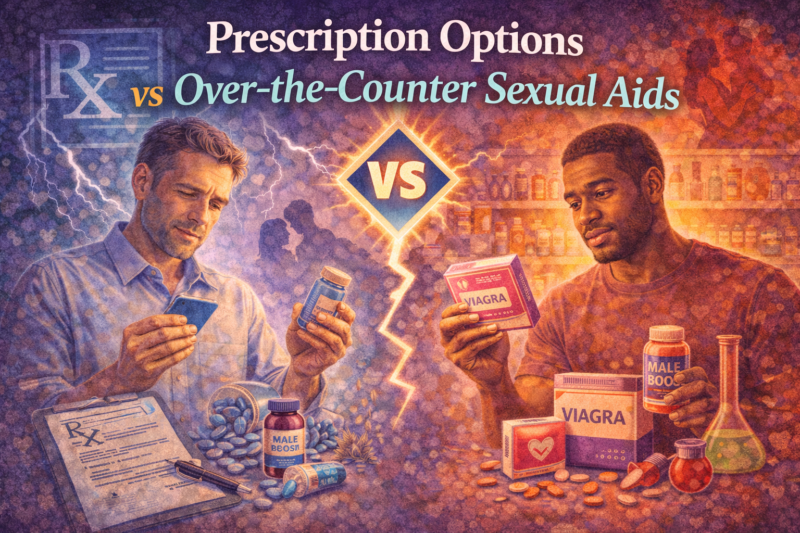 Prescription Options vs Over-the-Counter Sexual Aids