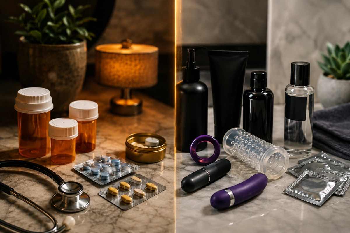 Prescription Options vs Over-the-Counter Sexual Aids